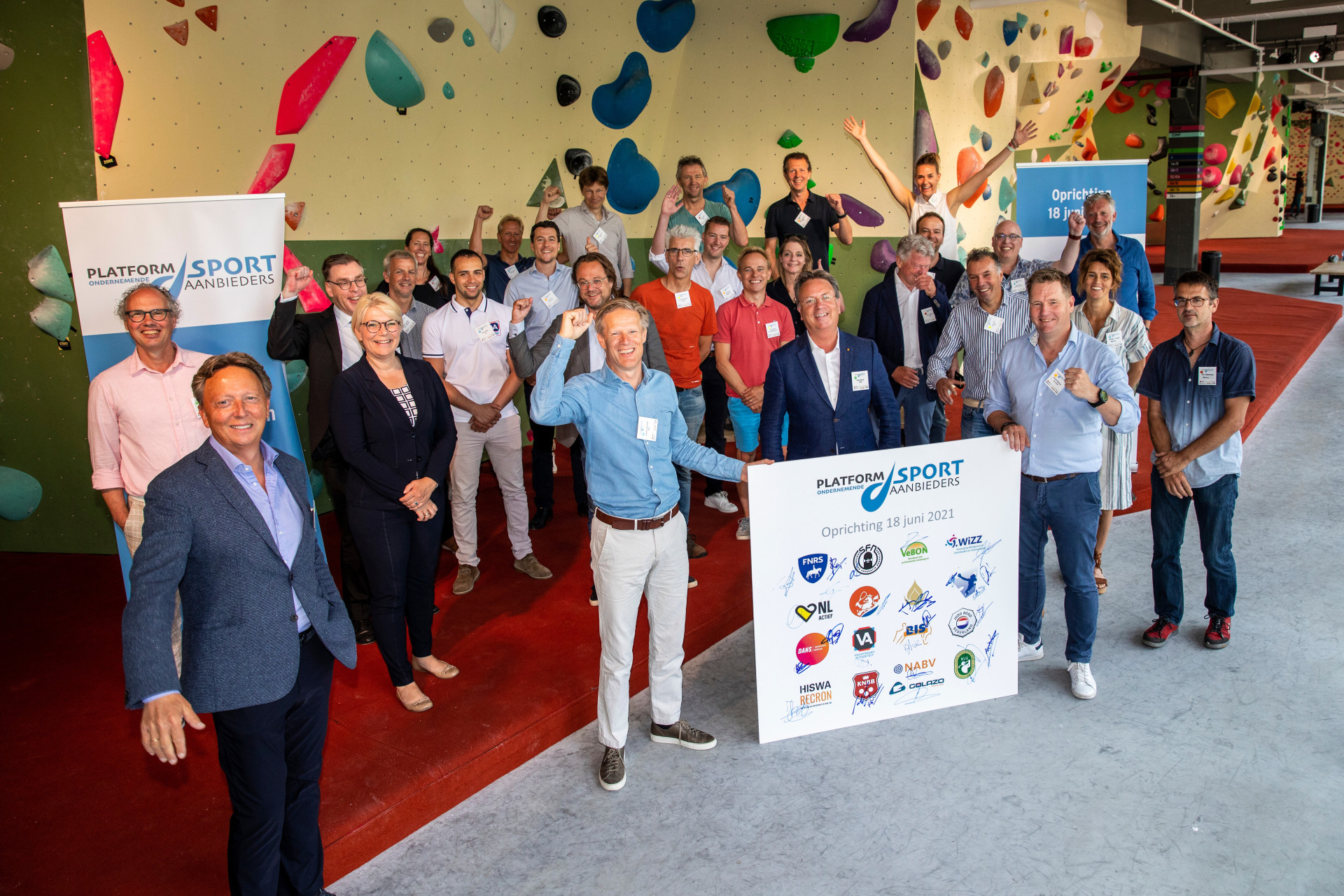 Oprichting Platform Ondernemende Sportaanbieders in 2018