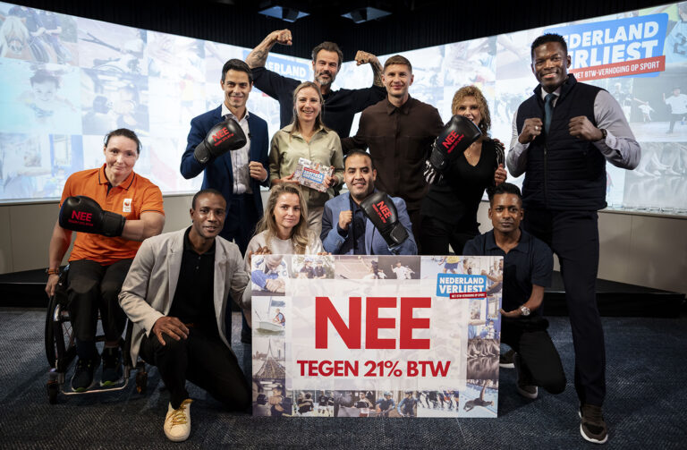 Topsporters bij Sportontbijt in actie tegen btw-verhoging